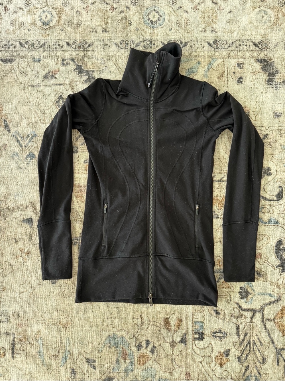 lululemon athletica Black Full-Zip Utility Jacket